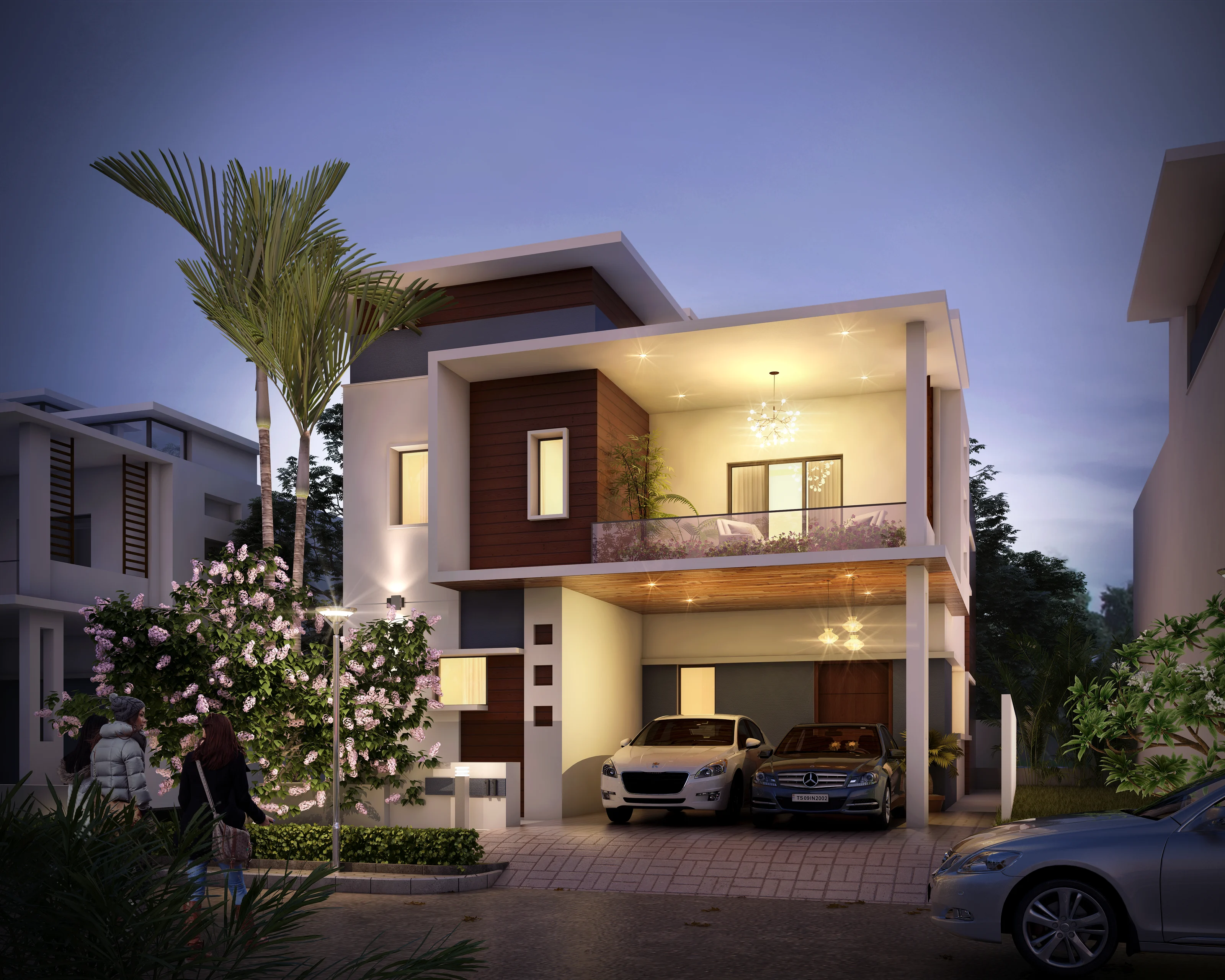 Royal Village east-facing villa
